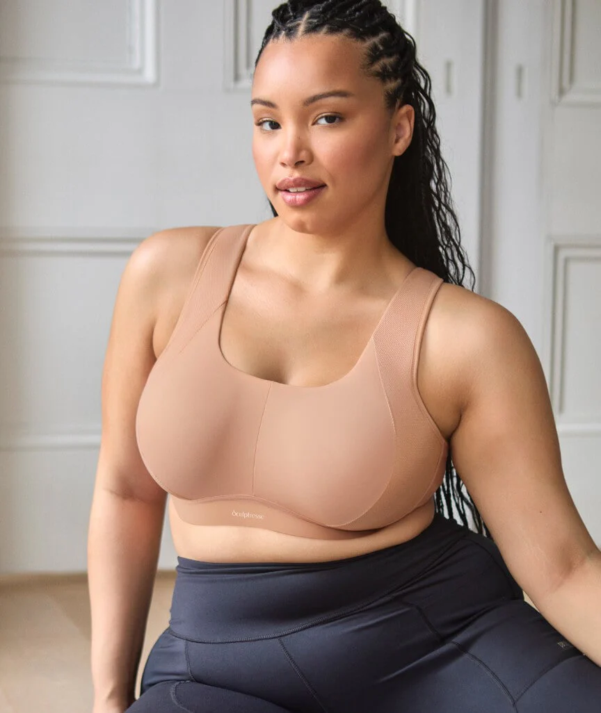 Sculptresse Thrive Non Padded Underwired Sports Bra - Dusty Rose - Image 8