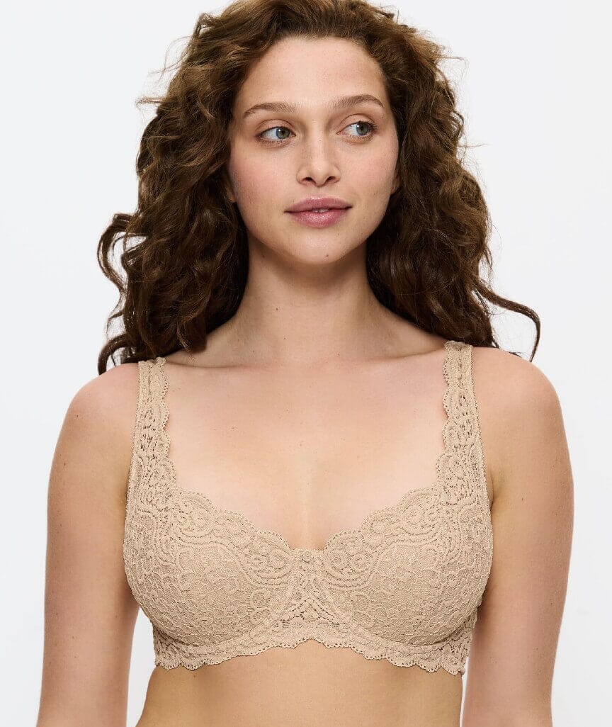 Triumph Amourette Balconette Underwire Padded Bra - Skin