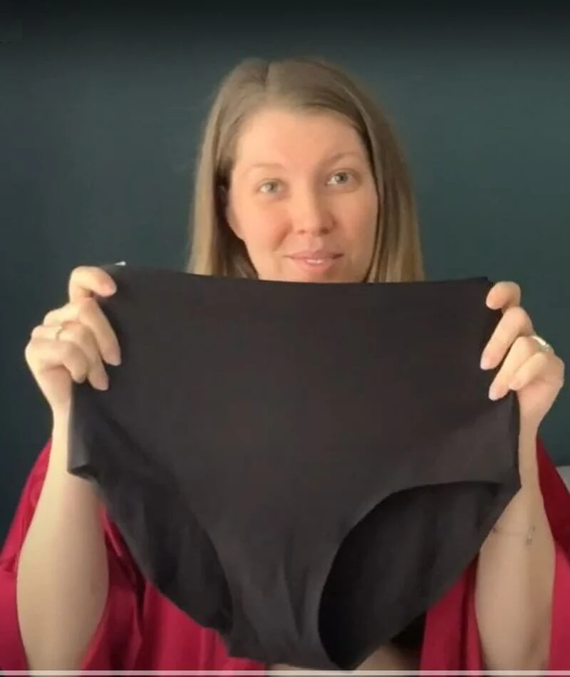 Underbliss Invisibliss No Show Seamless Full Brief 2 pack - Black - Image 10
