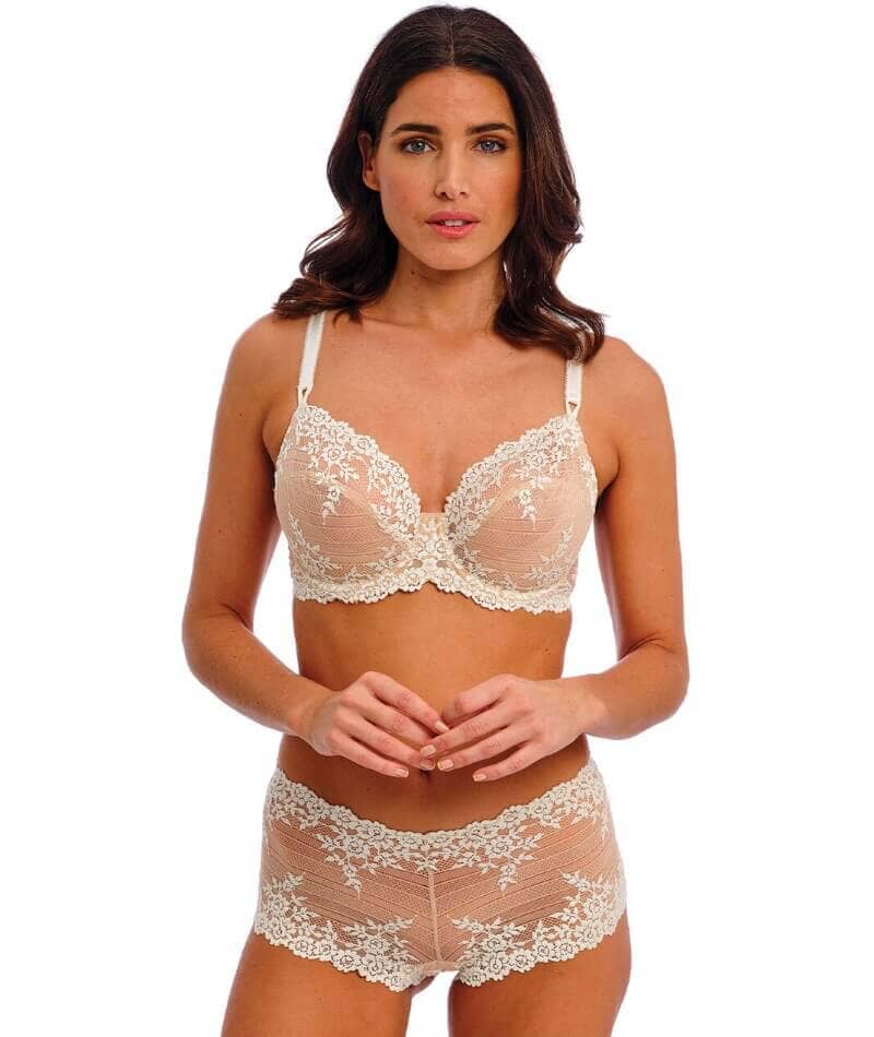 Wacoal Embrace Lace Underwired Bra - Naturally Nude/Ivory - Image 5