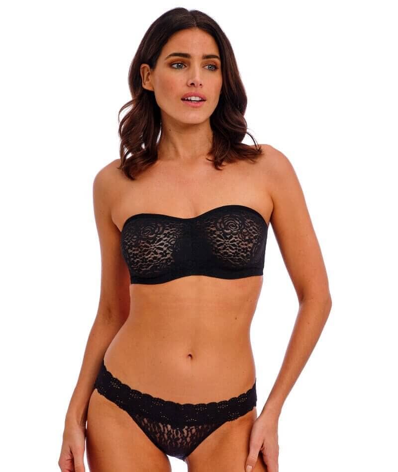 Wacoal Halo Lace Strapless Bra 2 Pack - Nude/Black - Image 18